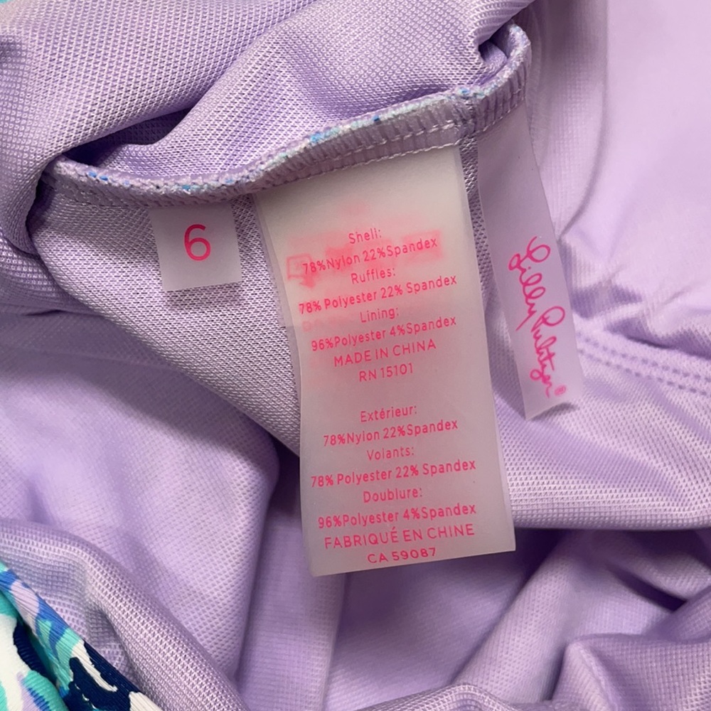 NWT Lilly Pulitzer Araza bathing suit - Picture 8 of 9